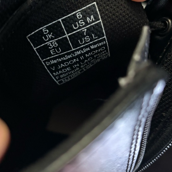 Doc Martens Vegan Jadon II Boot Mono Platforms in Black - Picture 5 of 5